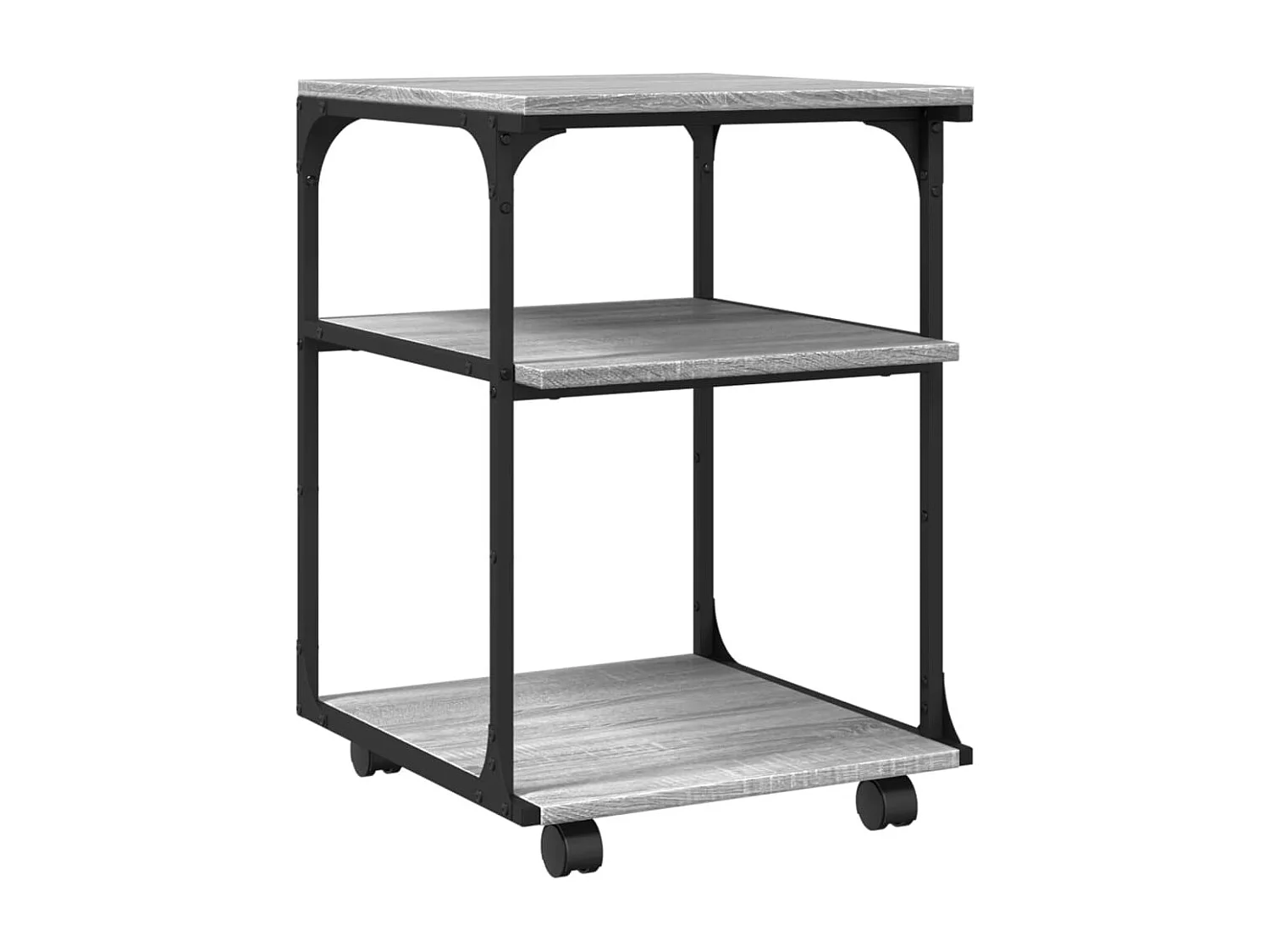 3-stufiger Druckerständer Sonoma Grey 43x48x64 cm