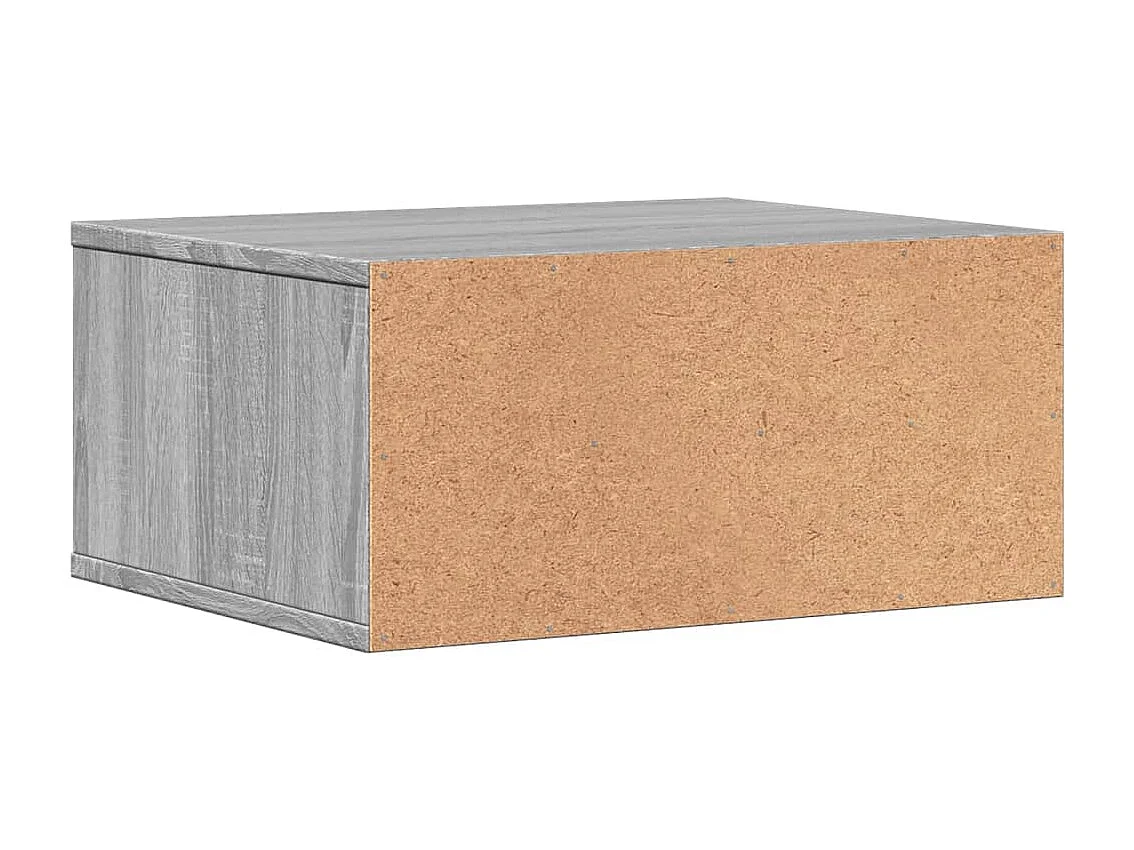 Support d'imprimante sonoma gris 49x40x22,5cm bois d'ingénierie