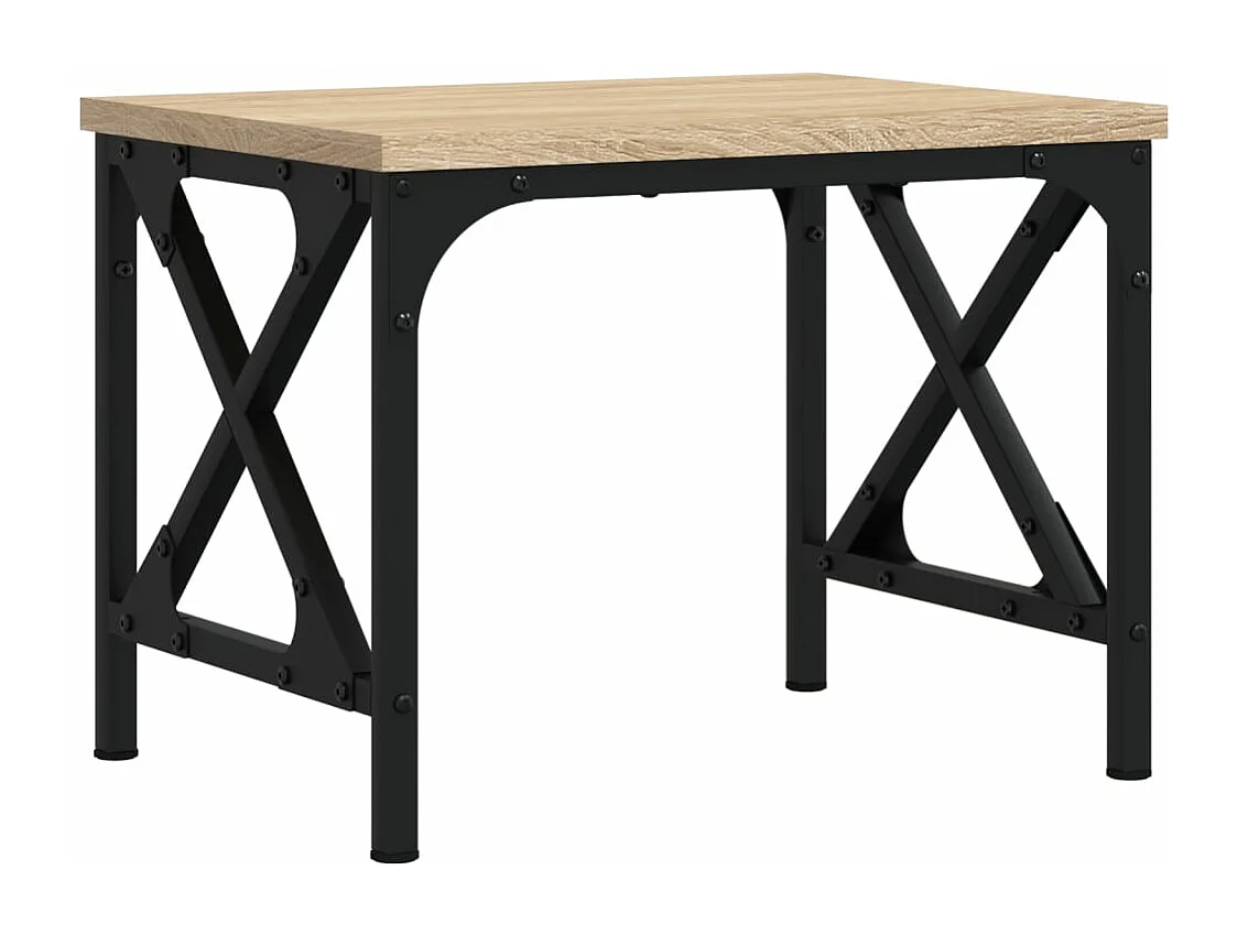 Support d'imprimante chêne sonoma 40x30x31 cm bois d'ingénierie