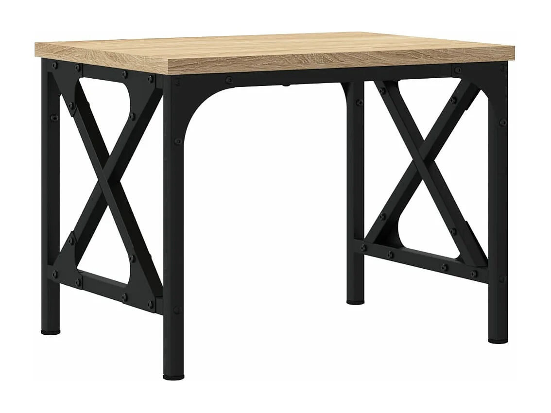 Supporto per stampante rovere Sonoma 40x30x31 cm legno ingegnerizzato