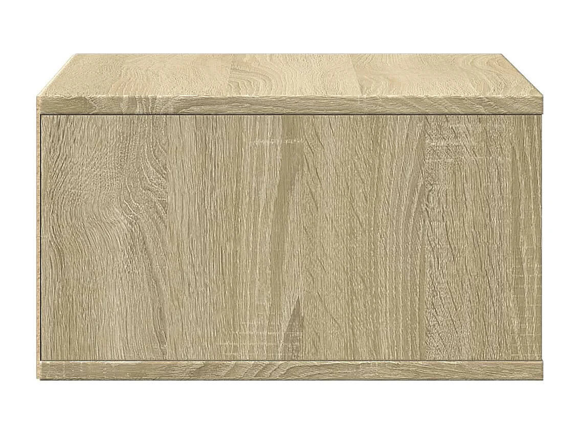 Druckerständer aus Sonoma-Eiche, 49 x 40 x 22,5 cm, Holzwerkstoff