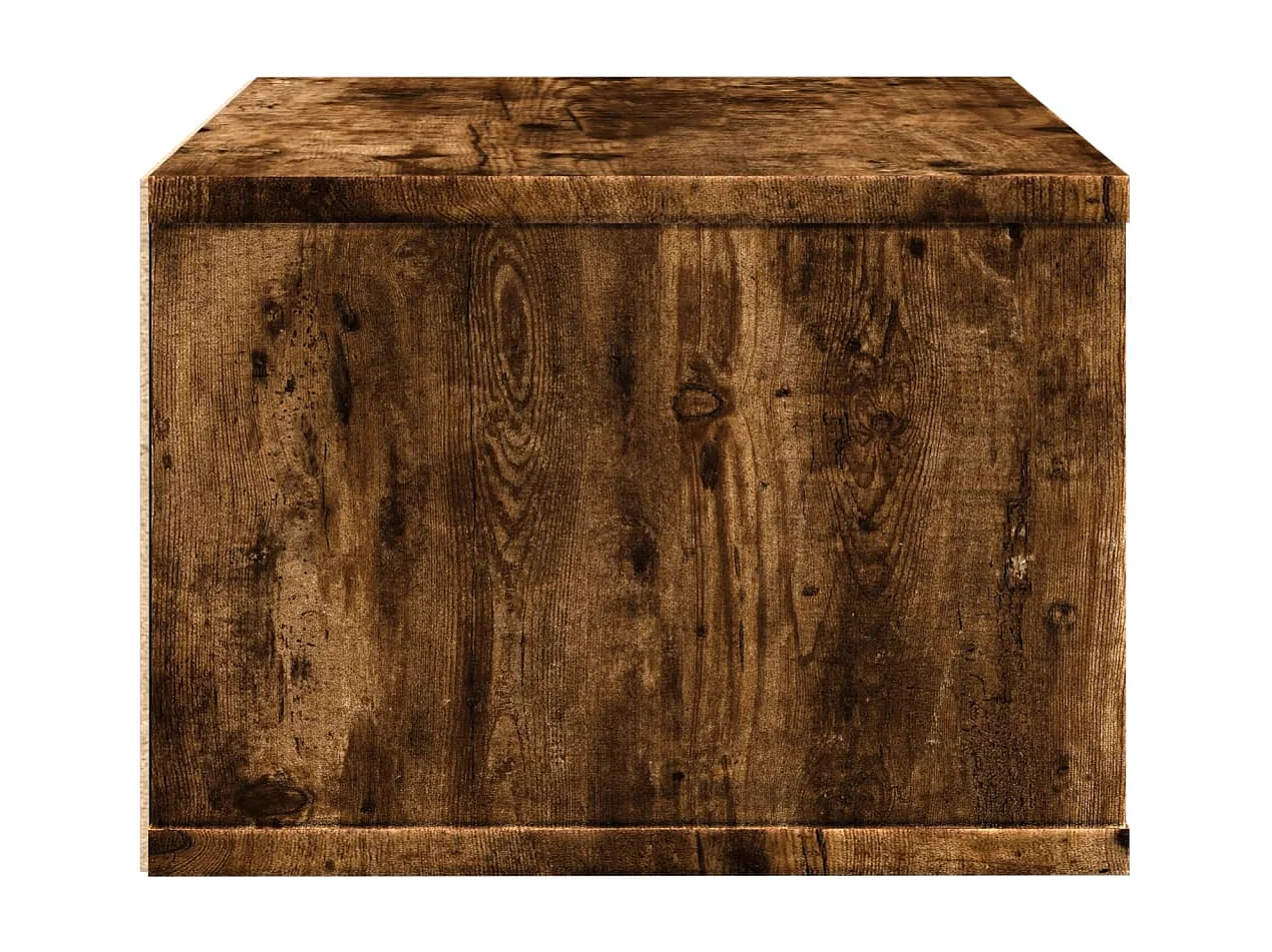 Supporto stampante rovere affumicato 40x32x22,5 cm legno composito