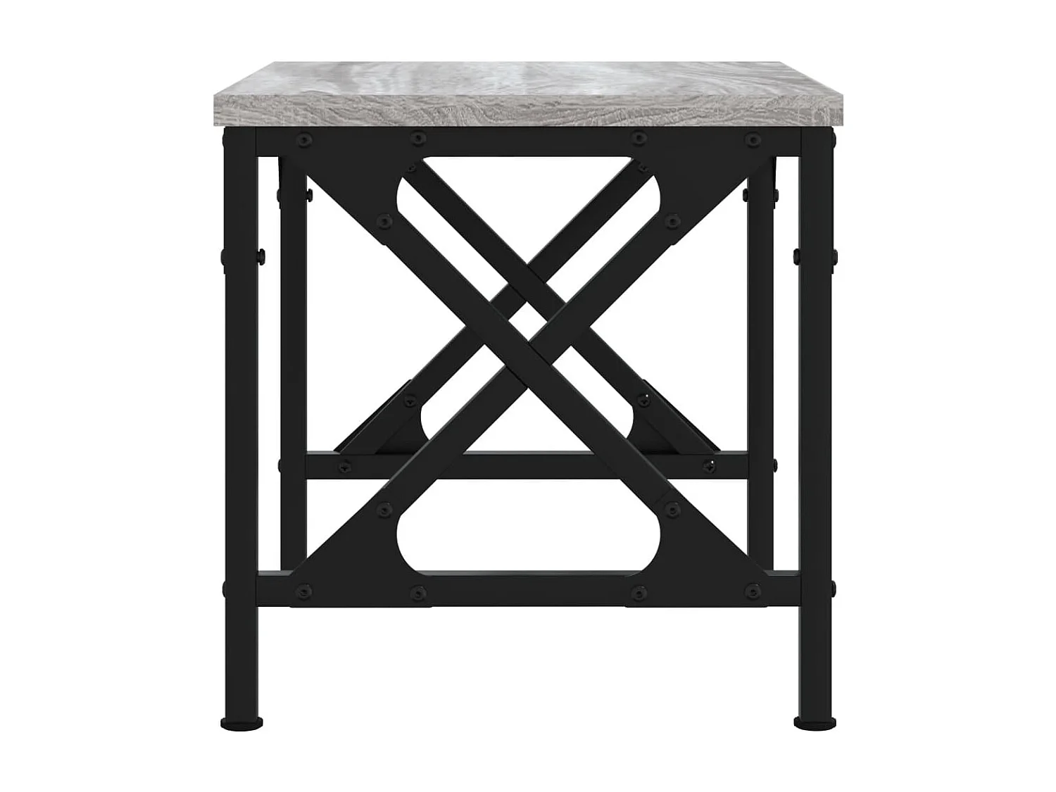 Support d'imprimante sonoma gris 40x30x31 cm bois d'ingénierie