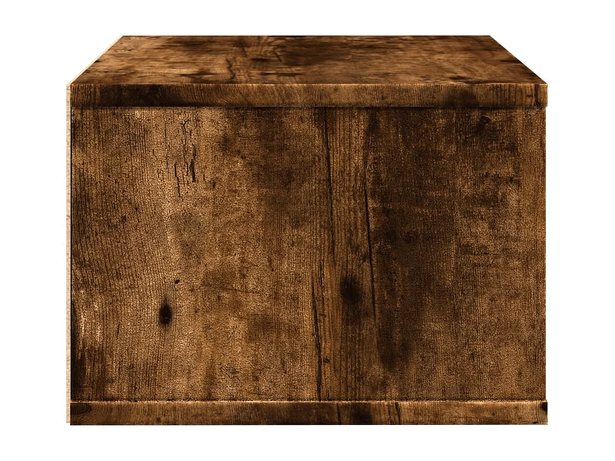 Supporto stampante rovere affumicato 40x32x22,5 cm legno composito