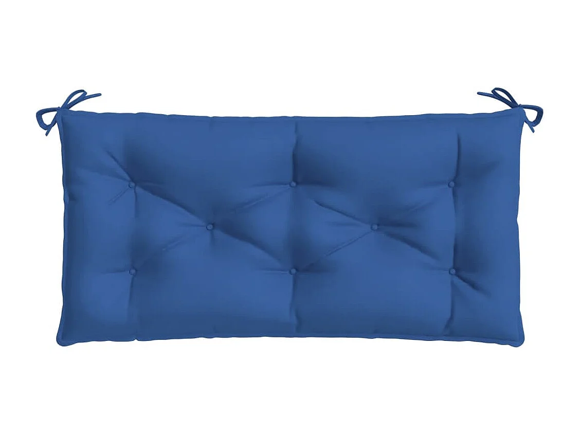 Gartenbank-Auflage Blau 110x50x7 cm Oxford-Gewebe