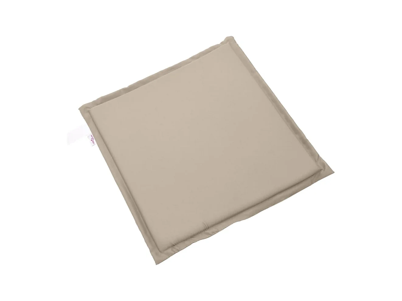 Almofadas assento de jardim 2 pcs 45x45x2 cm cinza-acastanhado