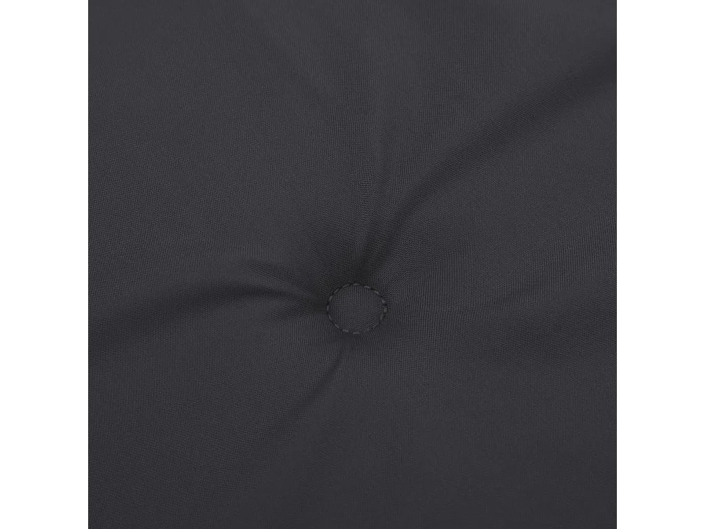 Cuscino per Panca Nero 100x50x3 cm in Tessuto Oxford