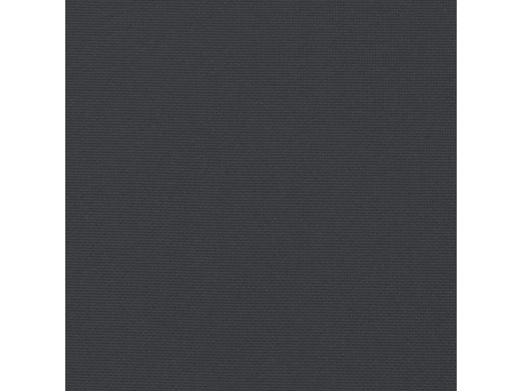 Palettenkissen Schwarz 70x70x12 cm Stoff