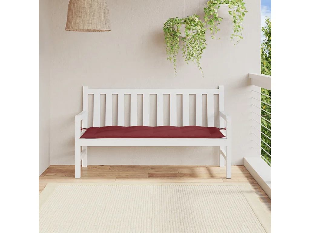 Almofadão p/ banco jardim 150x50x7 cm mesclado tecido