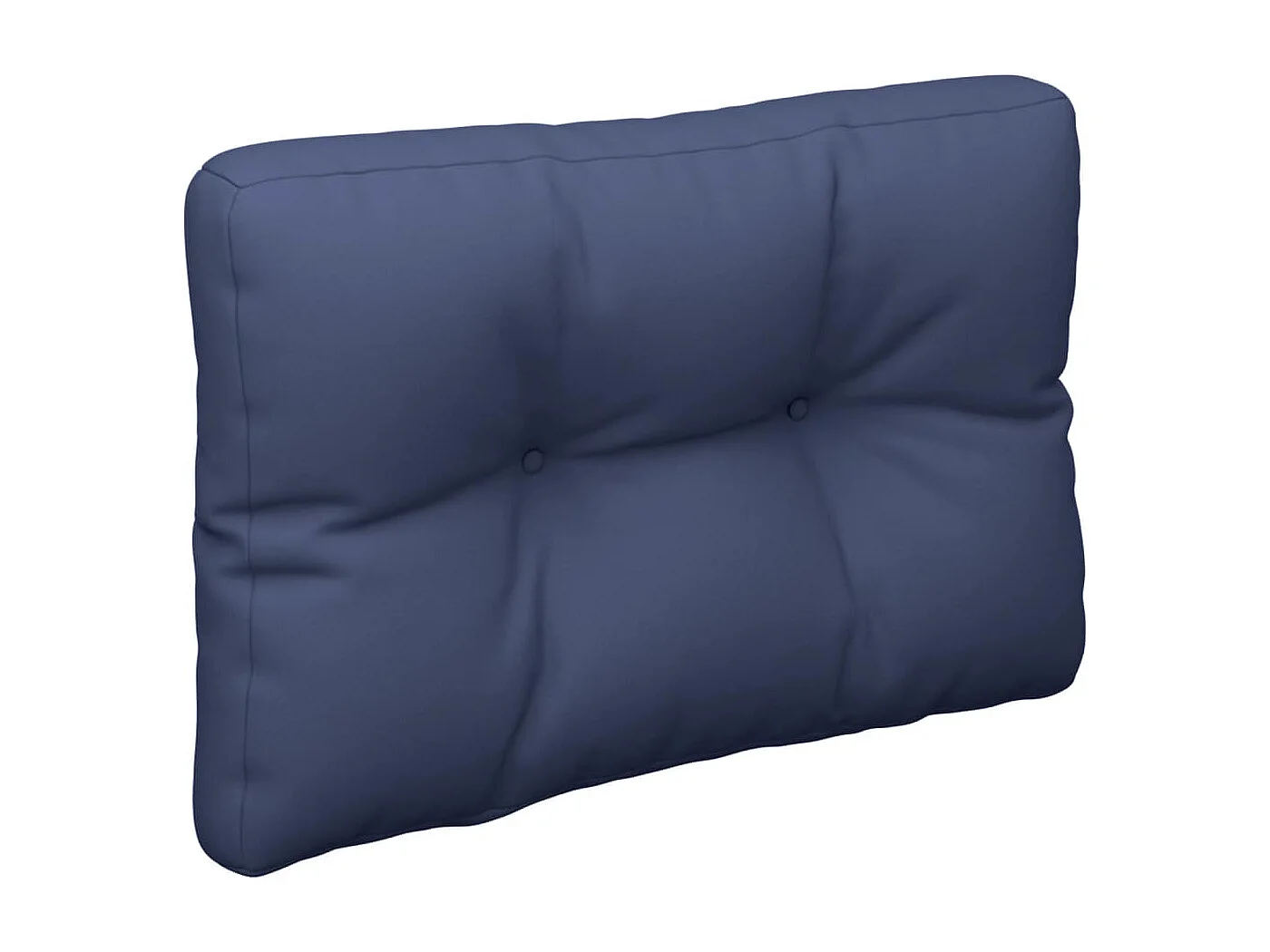 Palettenkissen 2 Stk. Marineblau Stoff