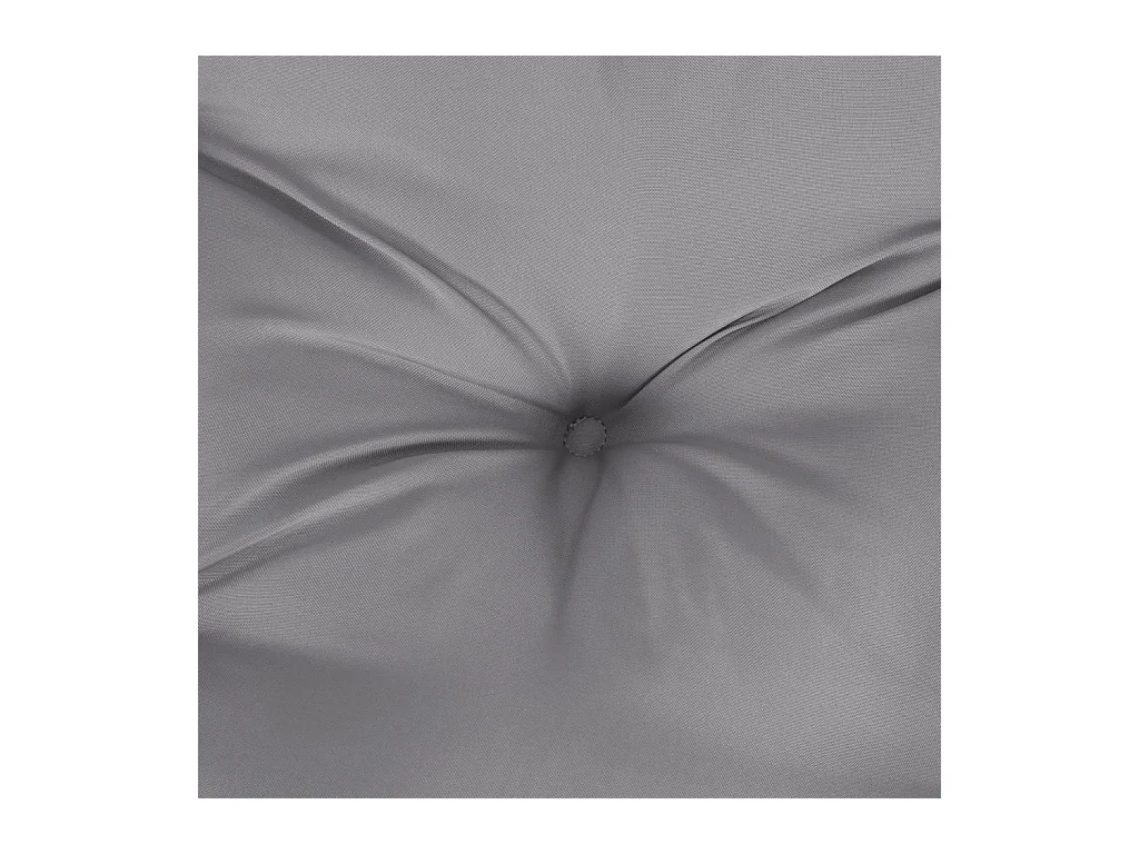 Coussin de banc de jardin gris 100x50x7 cm tissu oxford