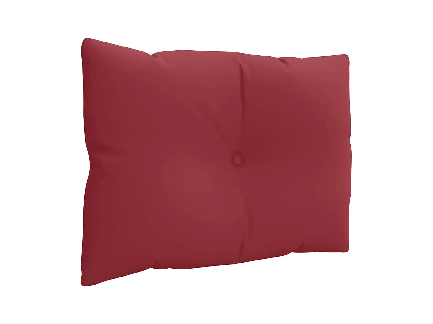 Cojines para palets 3 unidades tela rojo tinto