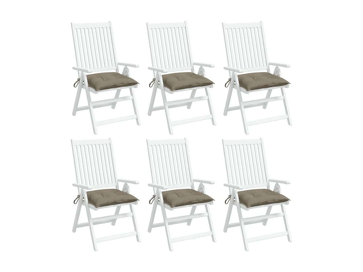 Almofadões móveis paletes 6 pcs tecido oxford cinza-acastanhado