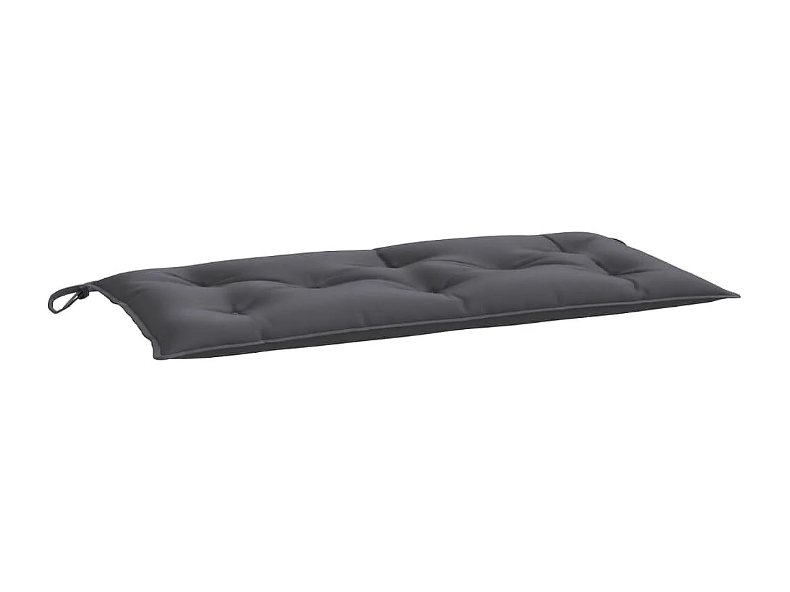 Coussin de banc de jardin anthracite 100x50x7 cm tissu oxford