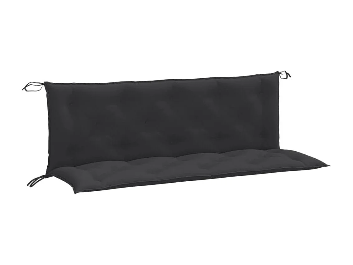 Almofadões banco jardim 2pcs 150x50x7cm mesclado tecido