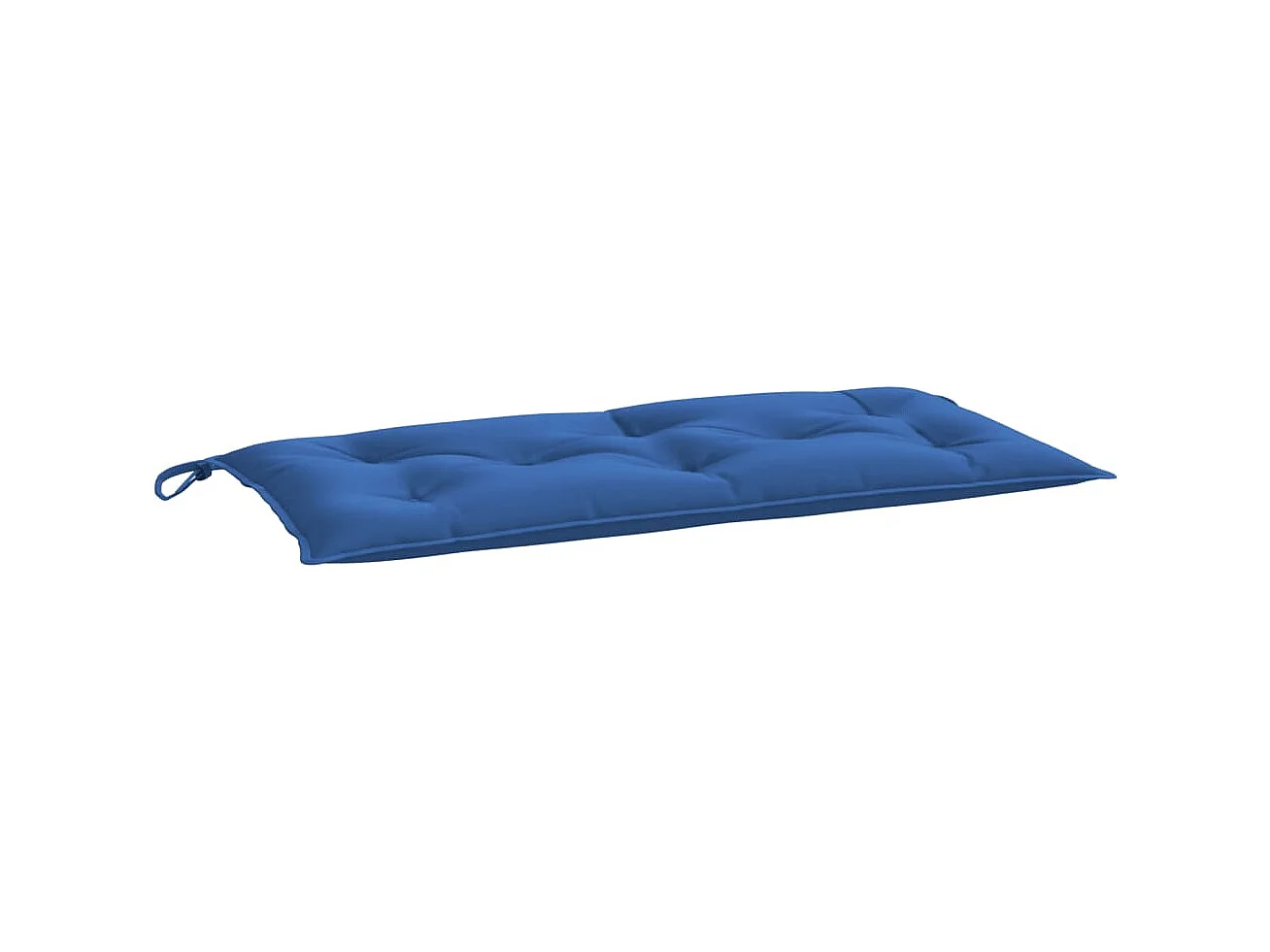 Coussin de banc de jardin bleu 100x50x7 cm tissu oxford