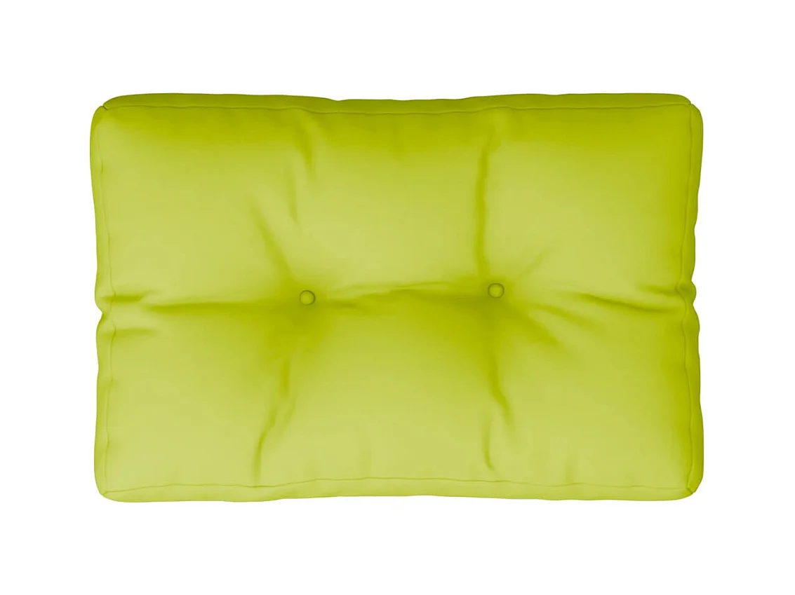 Palettenkissen Knallgrün 60x40x12 cm Stoff