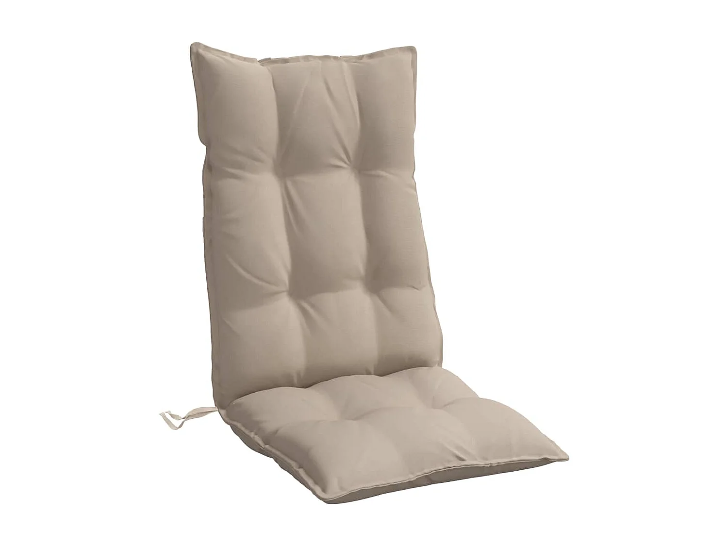 Almofadões cadeira encosto alto 2pcs oxford cinza-acastanhado