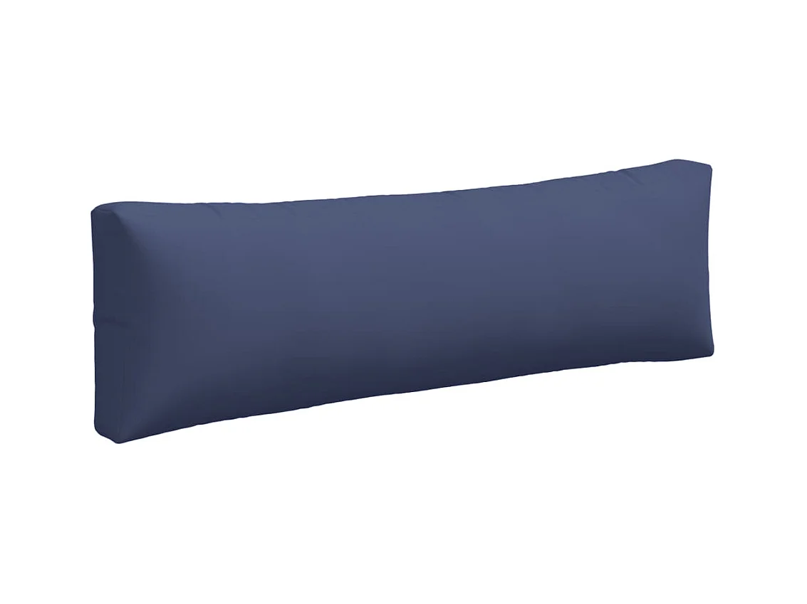 Coussins de palette lot de 3 bleu marine tissu oxford