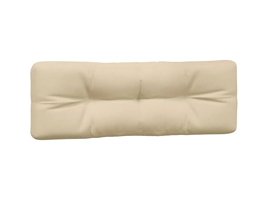 Palletkussens 5 st stof beige
