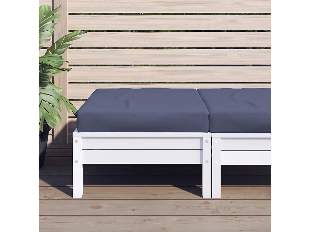 Palettenkissen Marineblau 60x60x10 cm Oxford-Gewebe