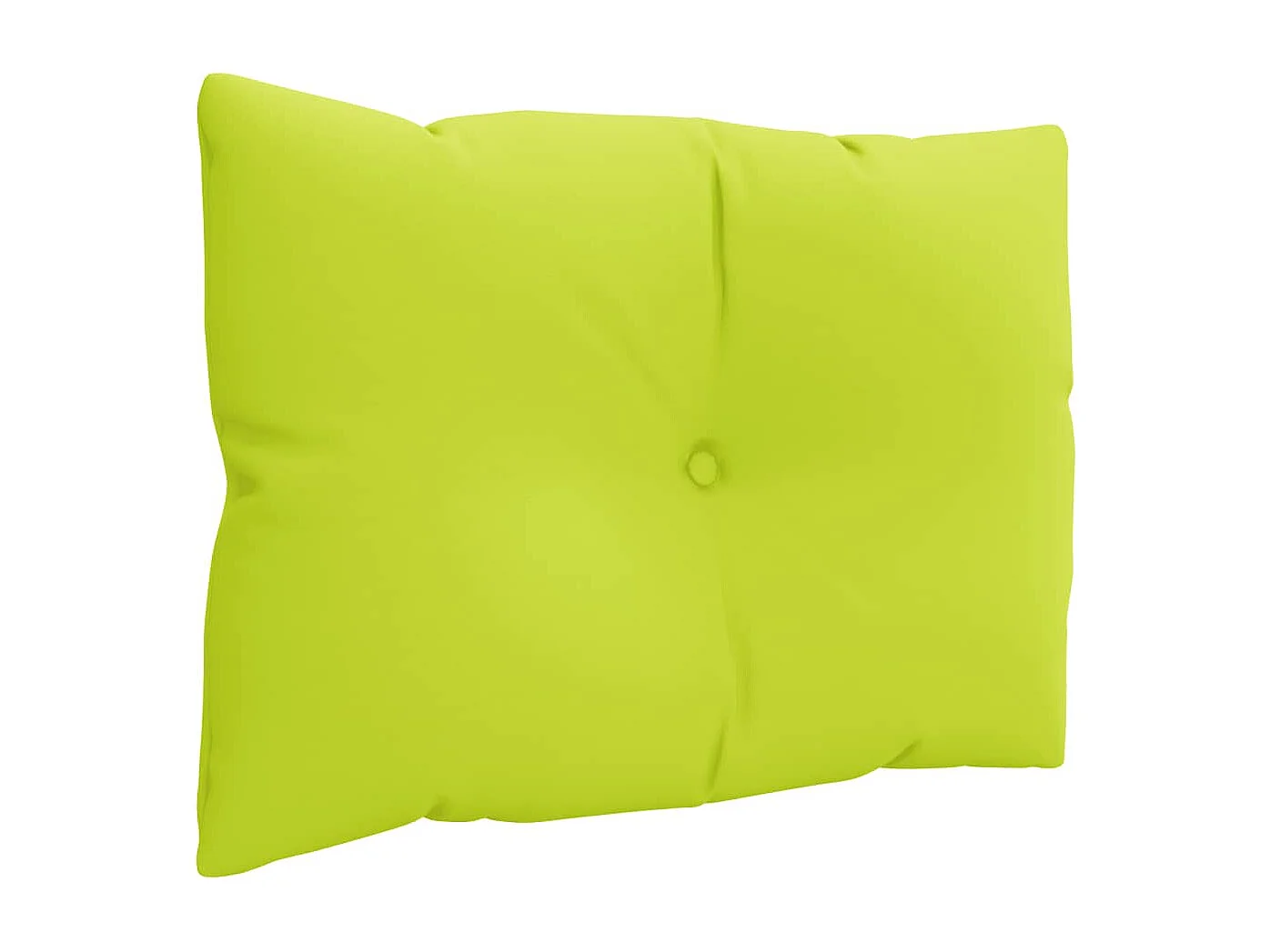 Coussins de palette lot de 3 vert vif tissu