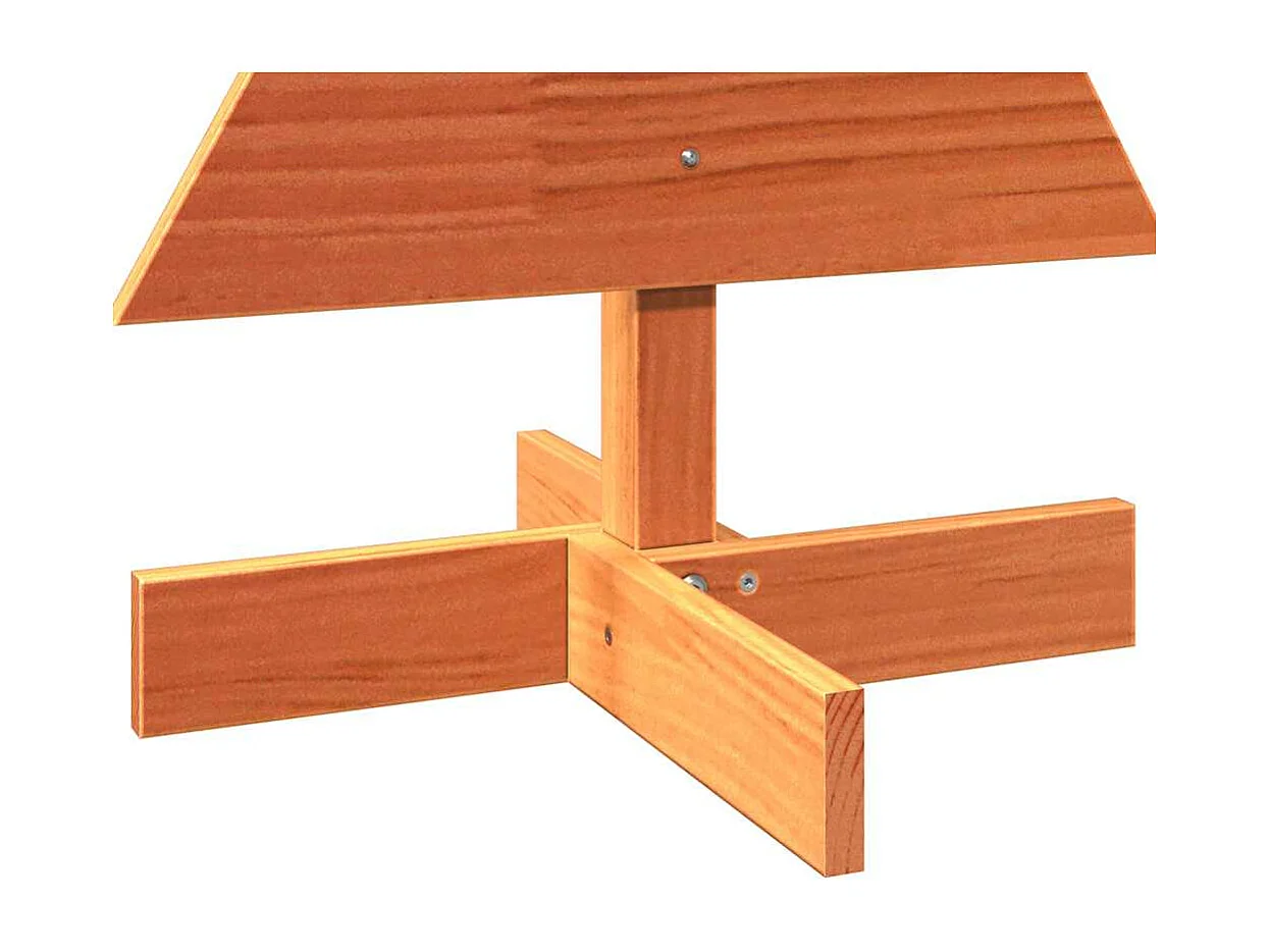 Albero di Natale in legno per decorazione 80 cm in legno di pino massiccio