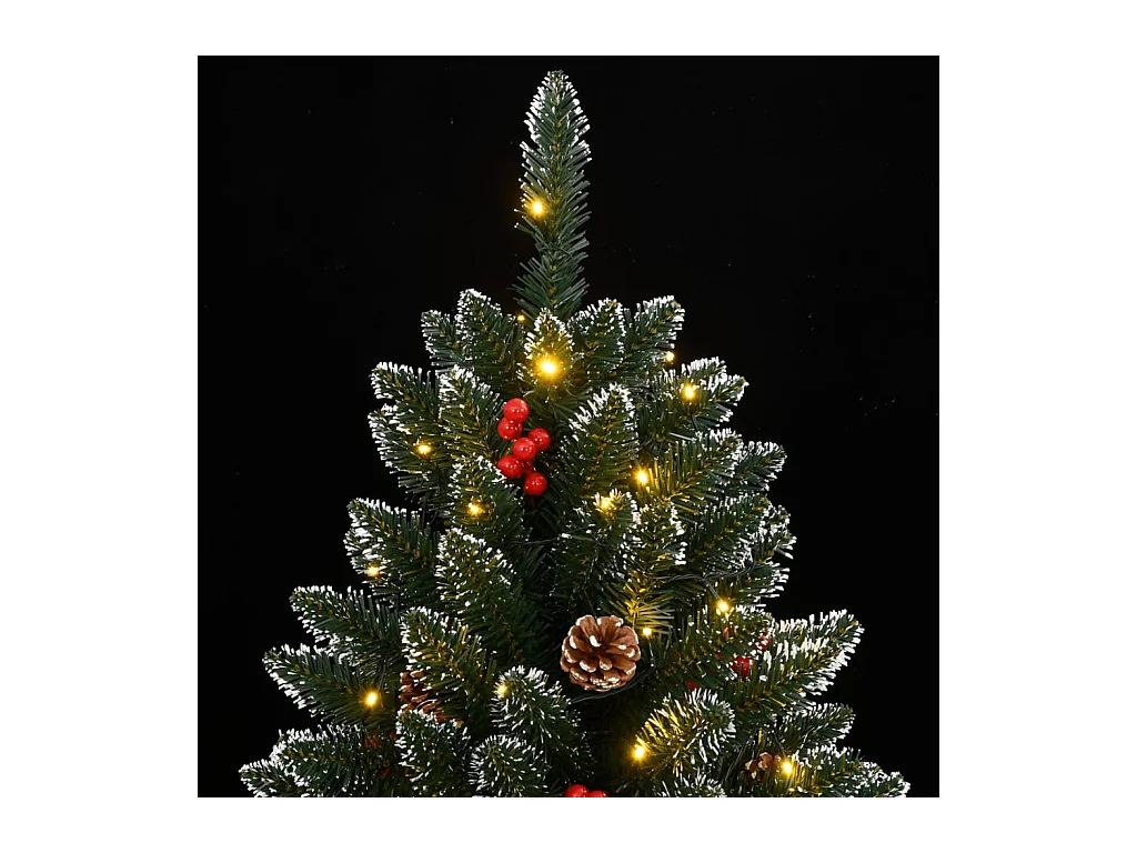 Albero di Natale artificiale 150 LED 150 cm