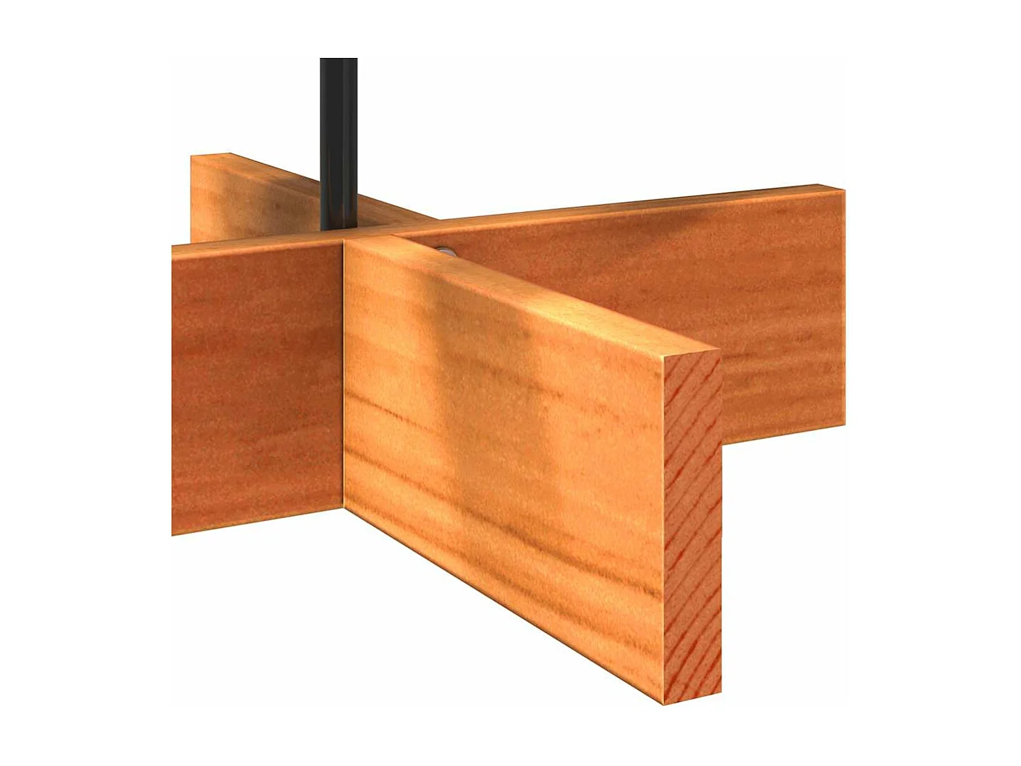 Arbre de Noël en bois pour décoration 80 cm bois de pin massif