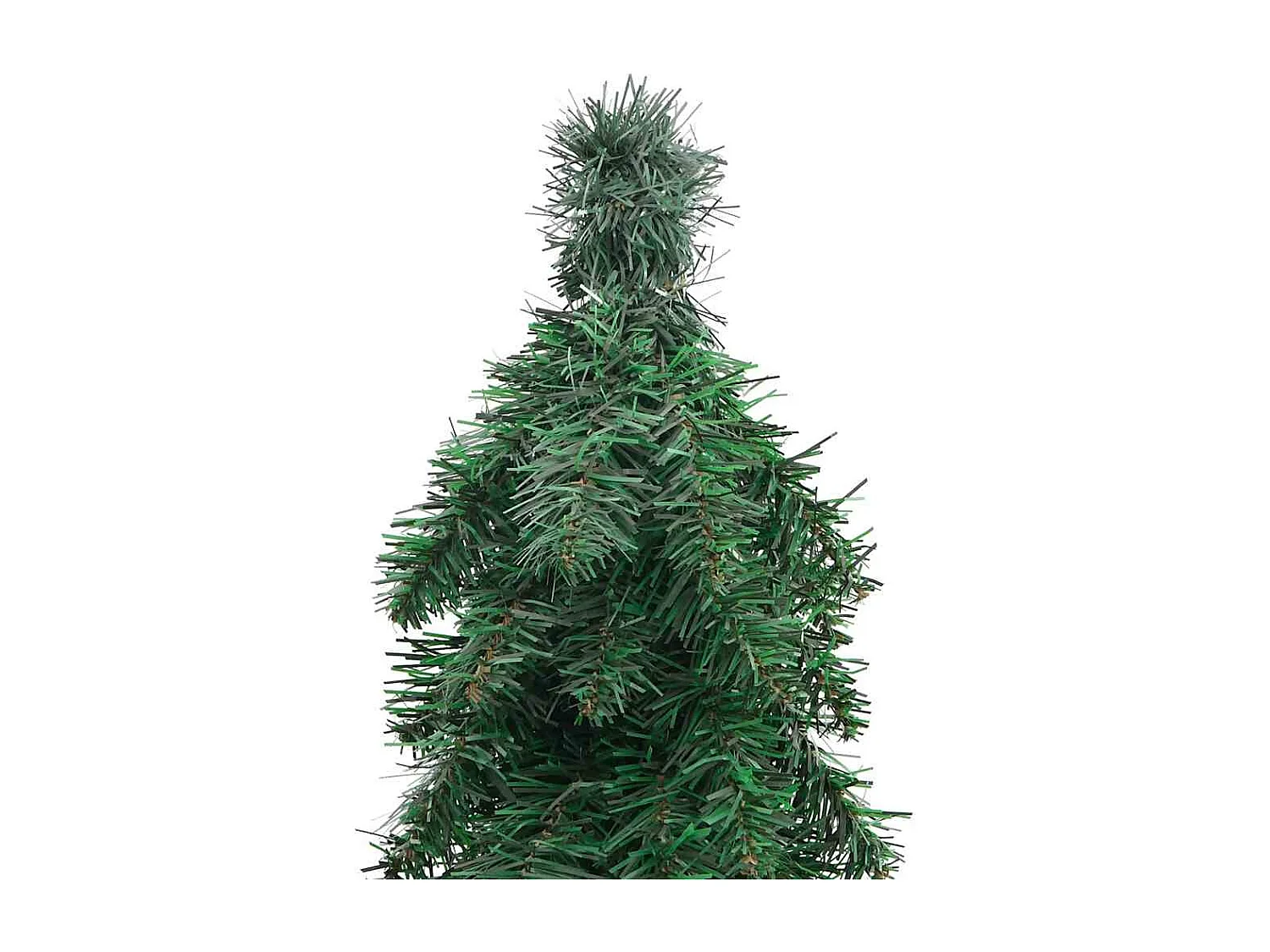 Albero di Natale artificiale preilluminato con 130 LED 210 cm