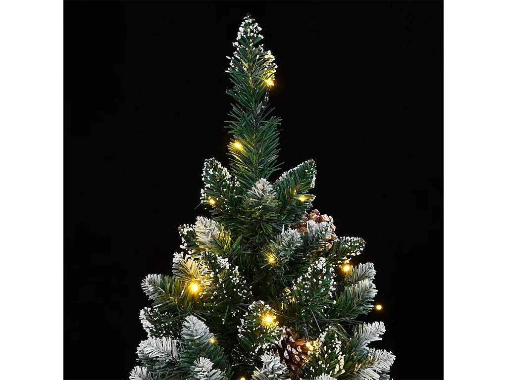 Albero di Natale artificiale 300 LED 180 cm