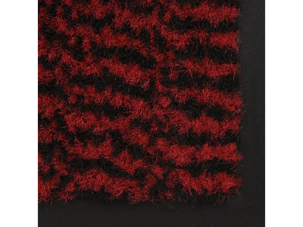 Zerbino rettangolare 80 x 120 cm Rosso