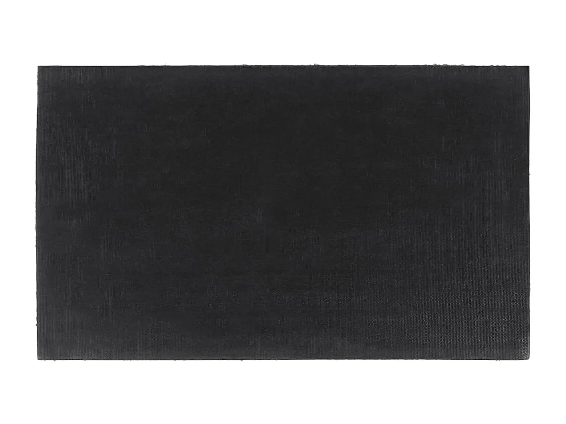 Tapis de porte naturel 45x75 cm fibre de coco touffeté