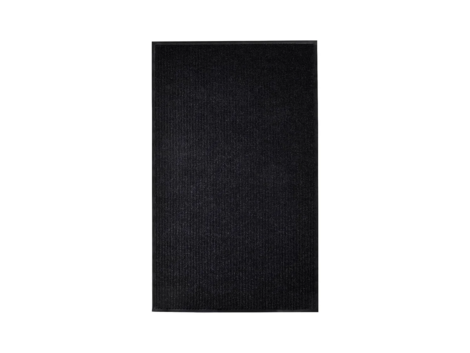 Paillasson Noir 117x220 cm PVC