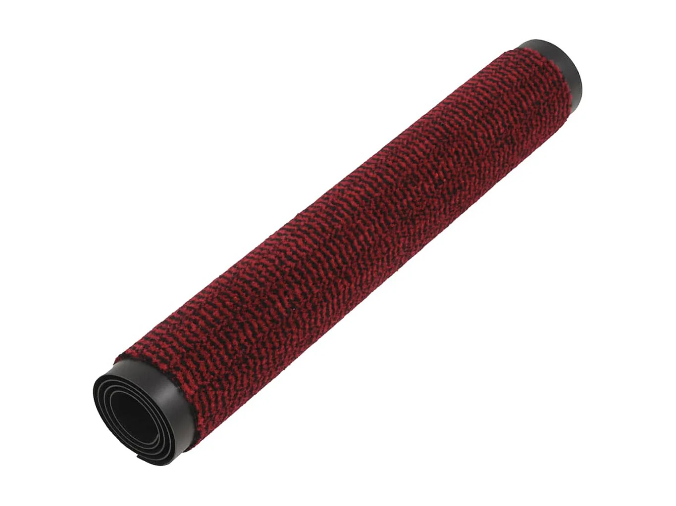 Rechthoekige deurmatten 2 stuks 80 x 120 cm Rood