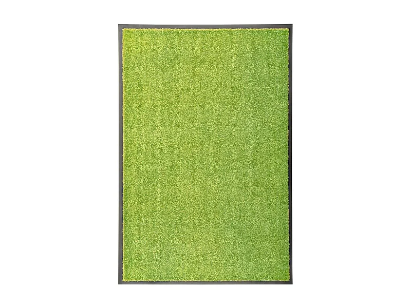Wasbare deurmat Groen 60x90 cm