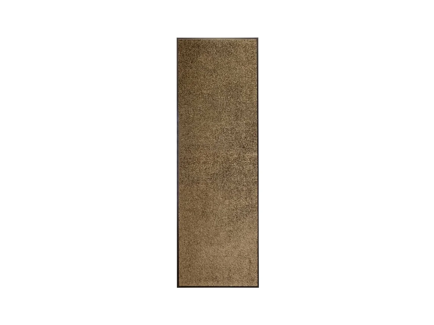 Zerbino lavabile Marrone 60x180 cm