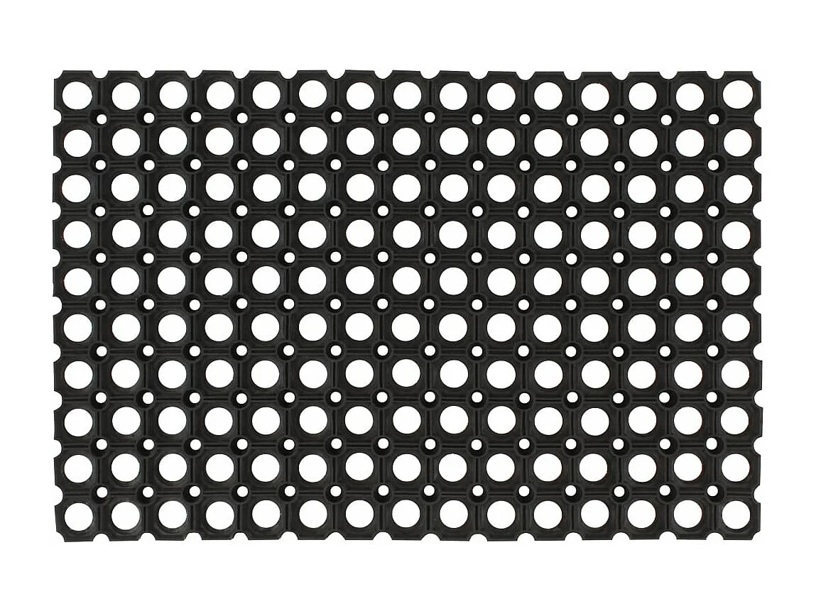 Capacho retangular 60x80 cm borracha