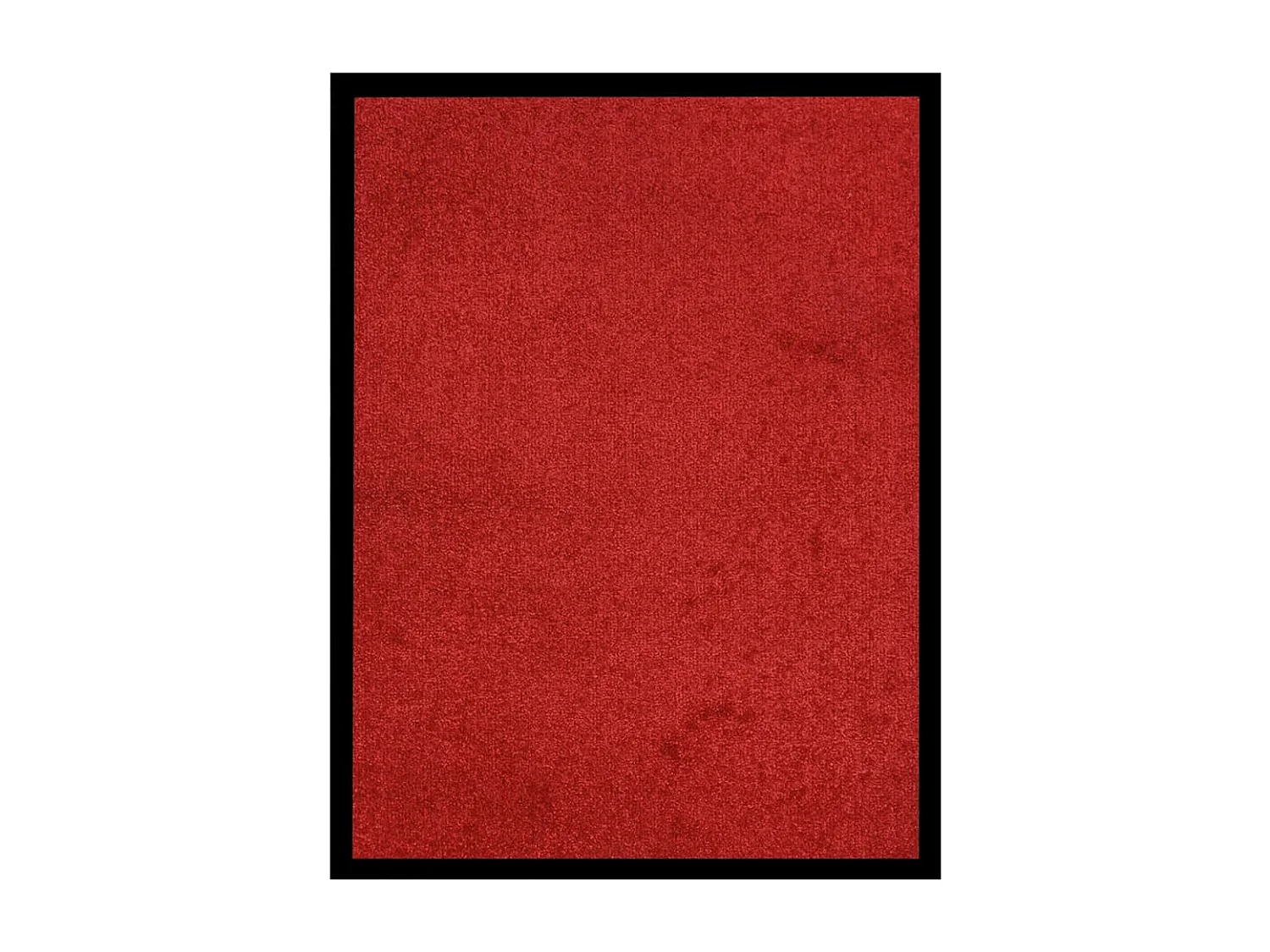 Rode Deurmat 60x80 cm