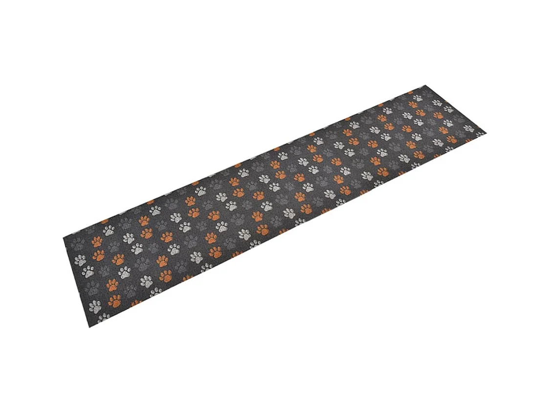 Wasbaar keukenkleed met pootafdruk 60x300 cm fluweel