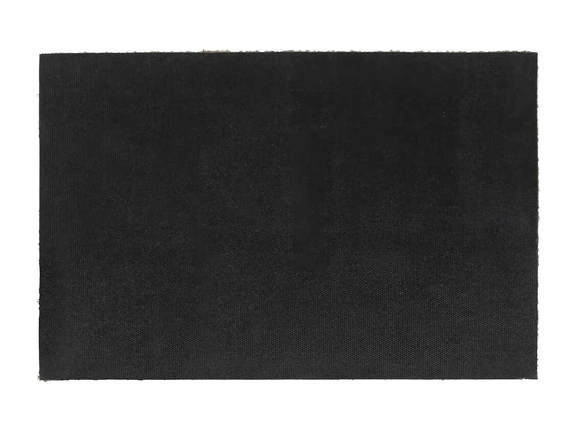 Zerbino naturale 40x60 cm capitonnè in fibra di cocco