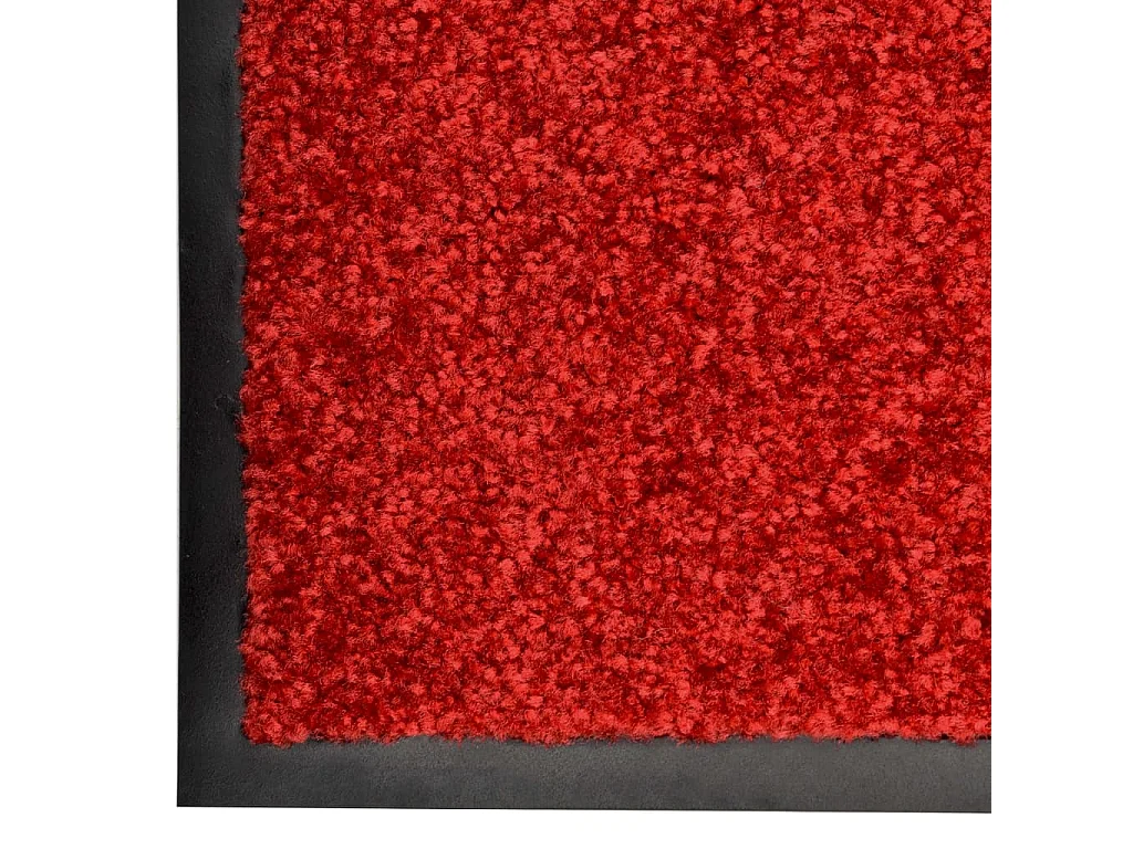 Zerbino lavabile Rosso 60x180 cm