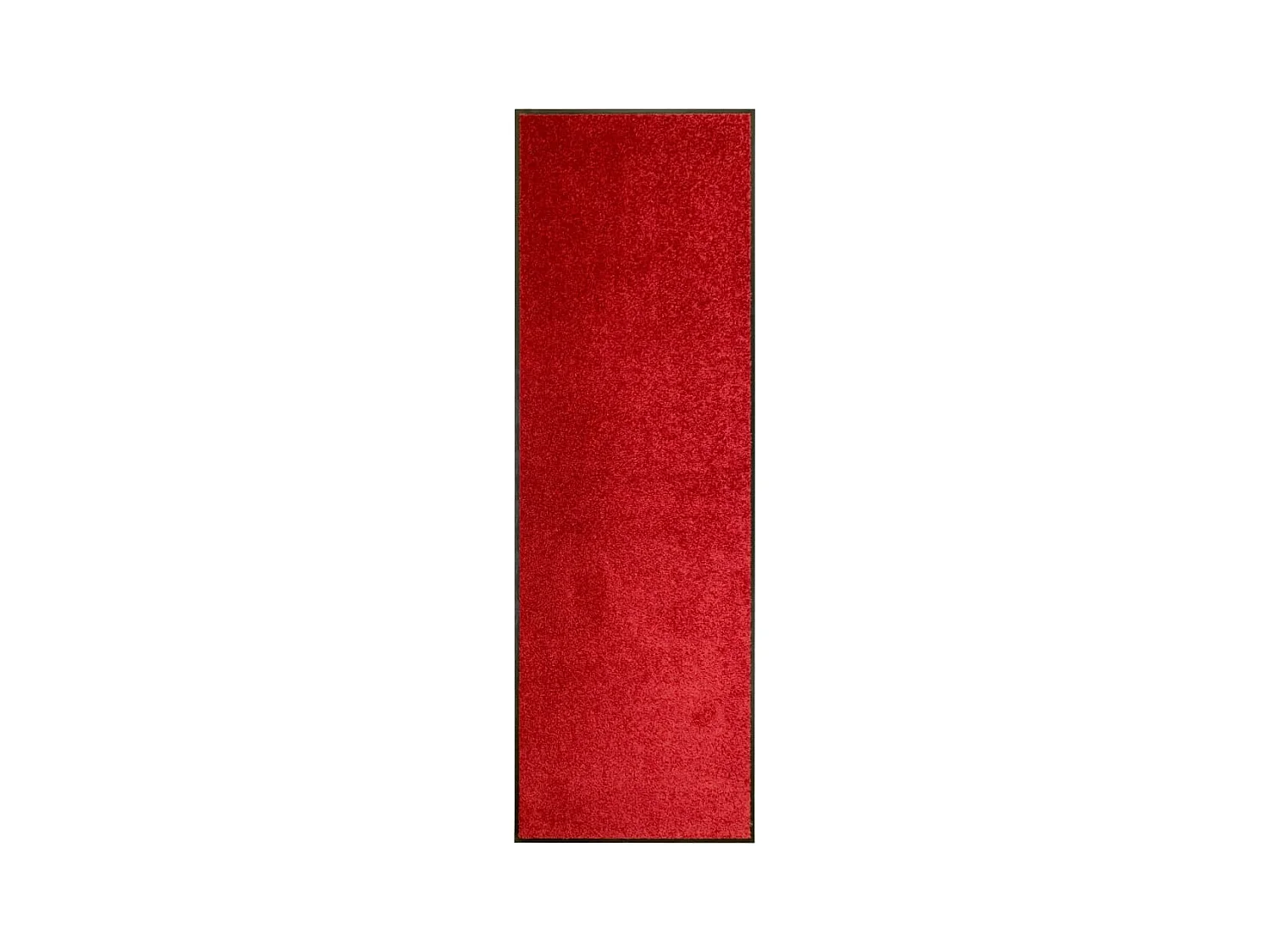 Waschbare Fußmatte Rot 60x180 cm