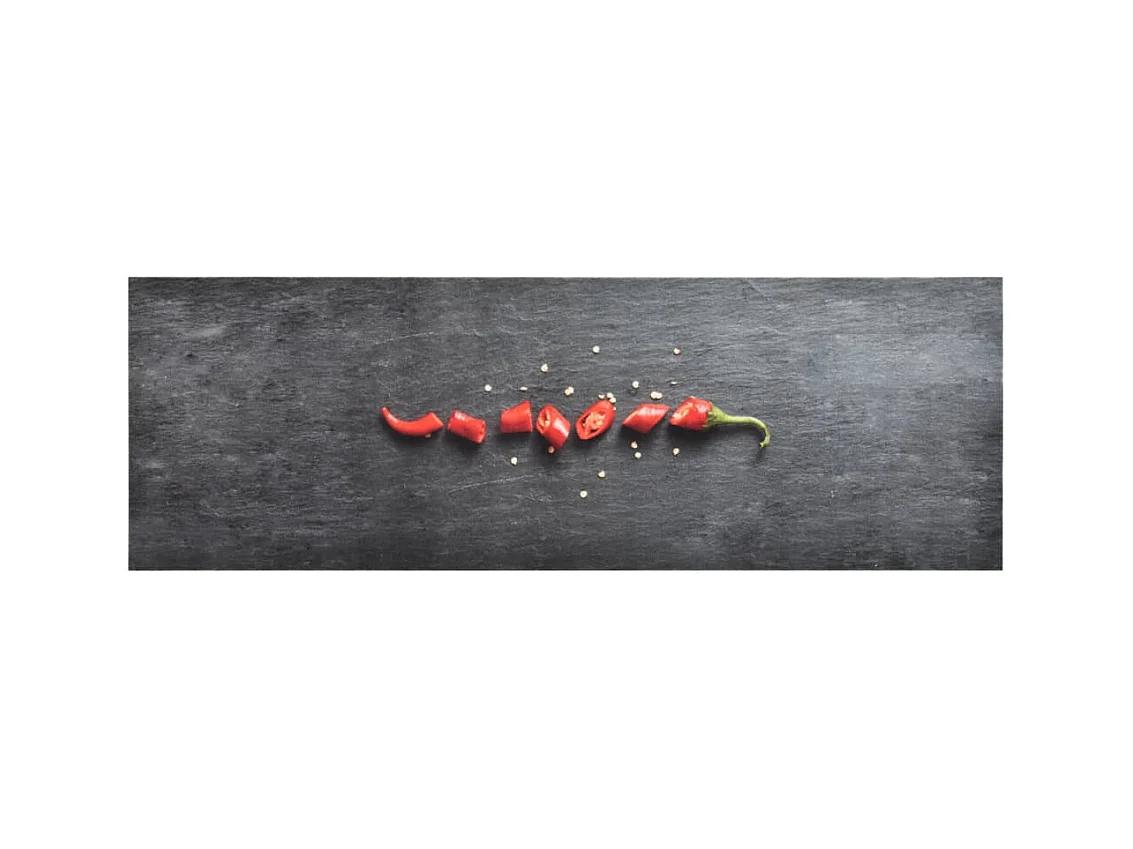Tappetino da cucina lavabile Pepper 60x300 cm