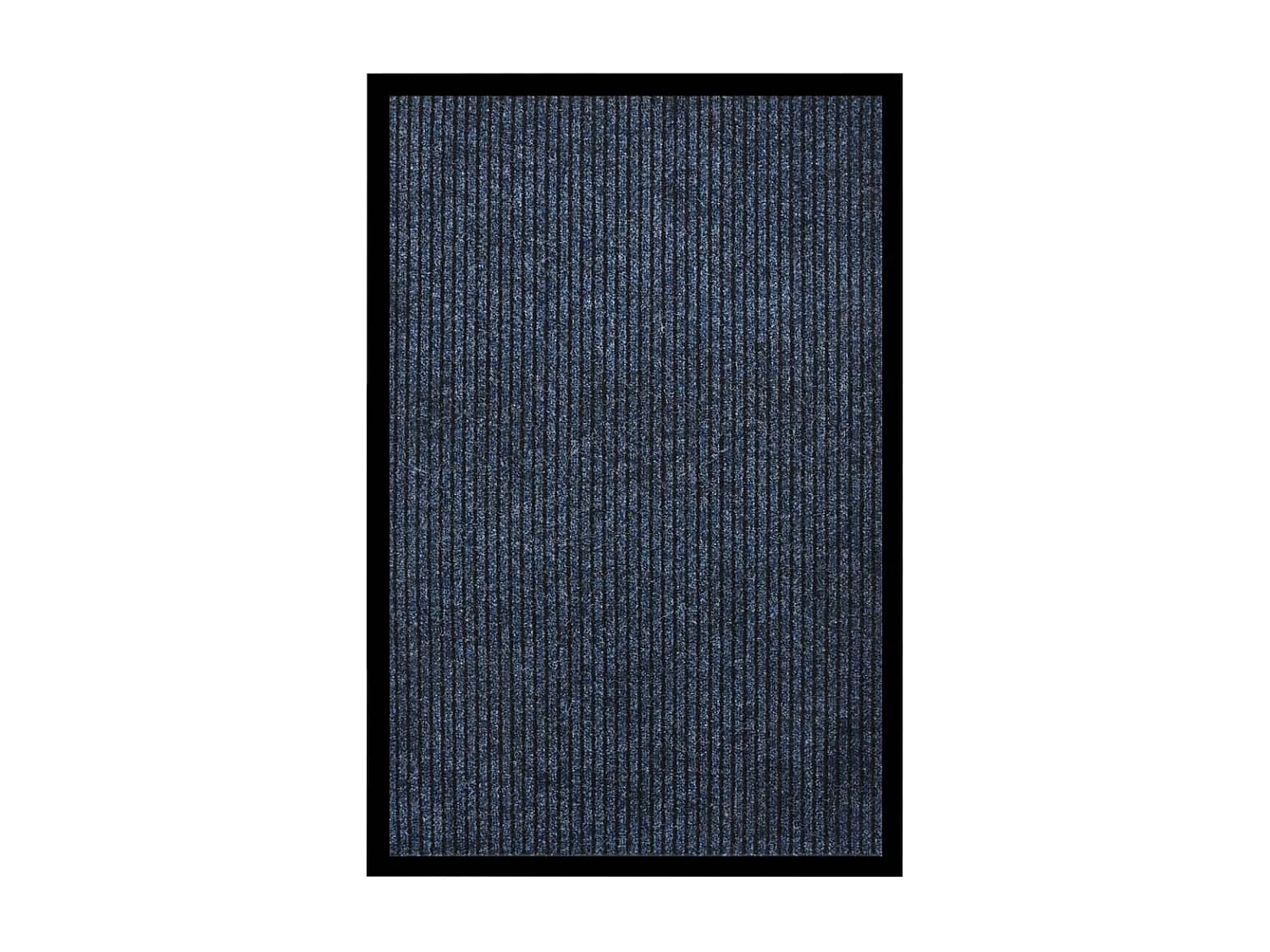 Paillasson rayé Bleu 80x120 cm