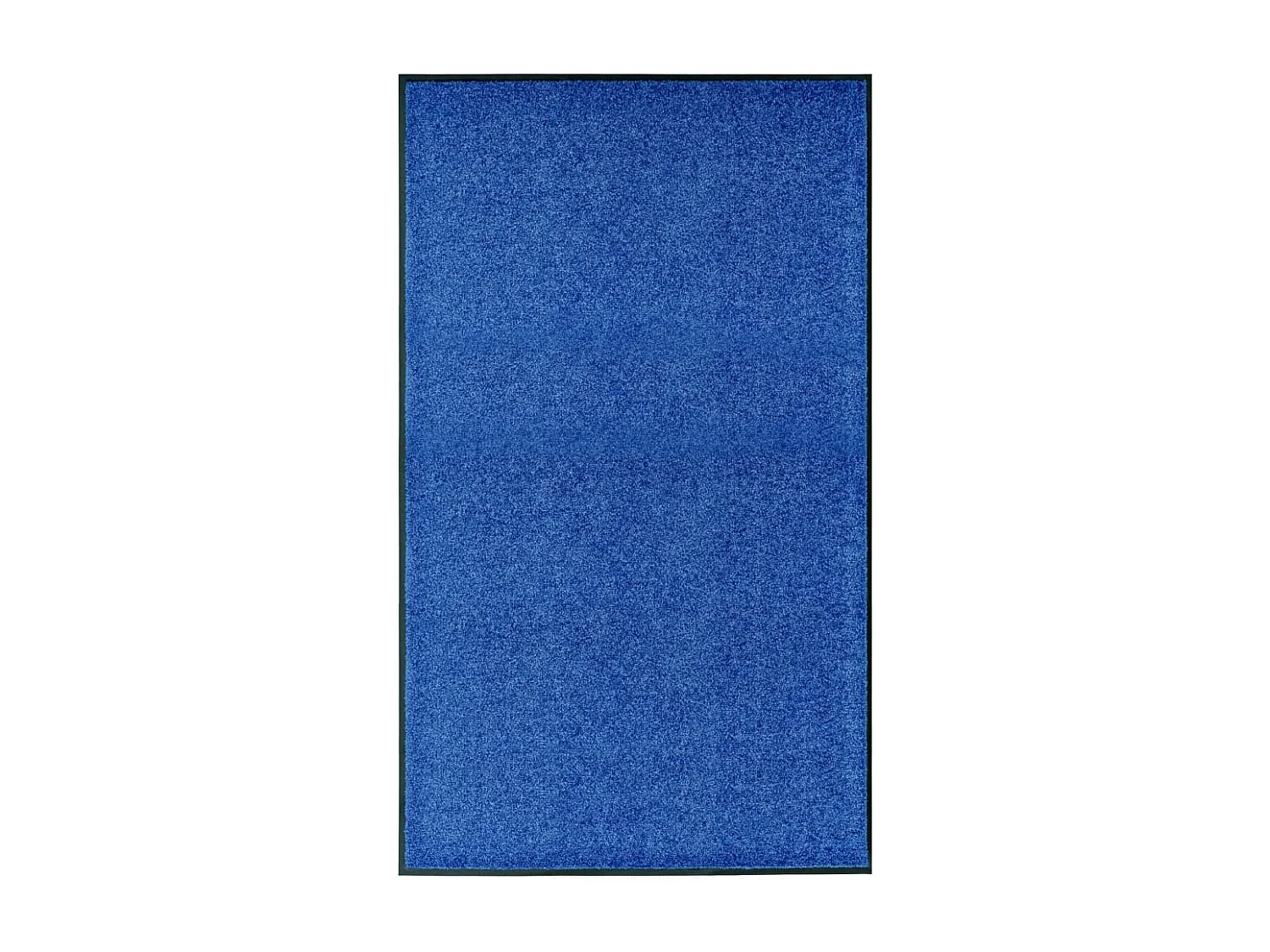 Felpudo lavable azul 90x150 cm