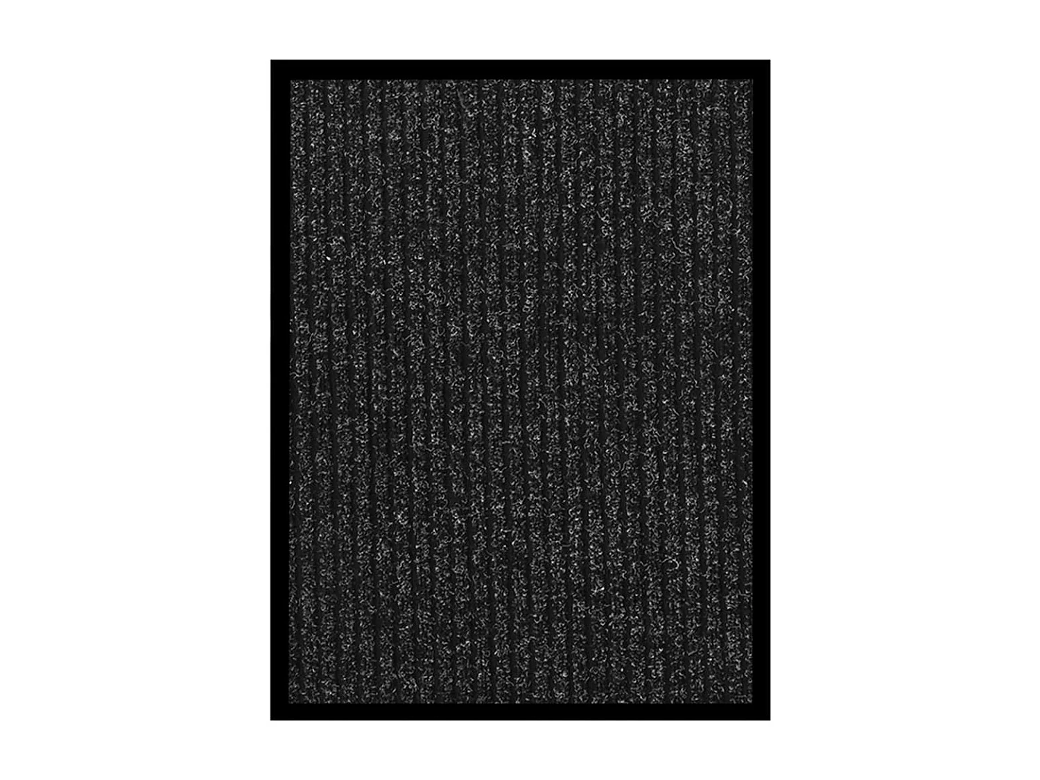 Paillasson rayé Anthracite 40x60 cm