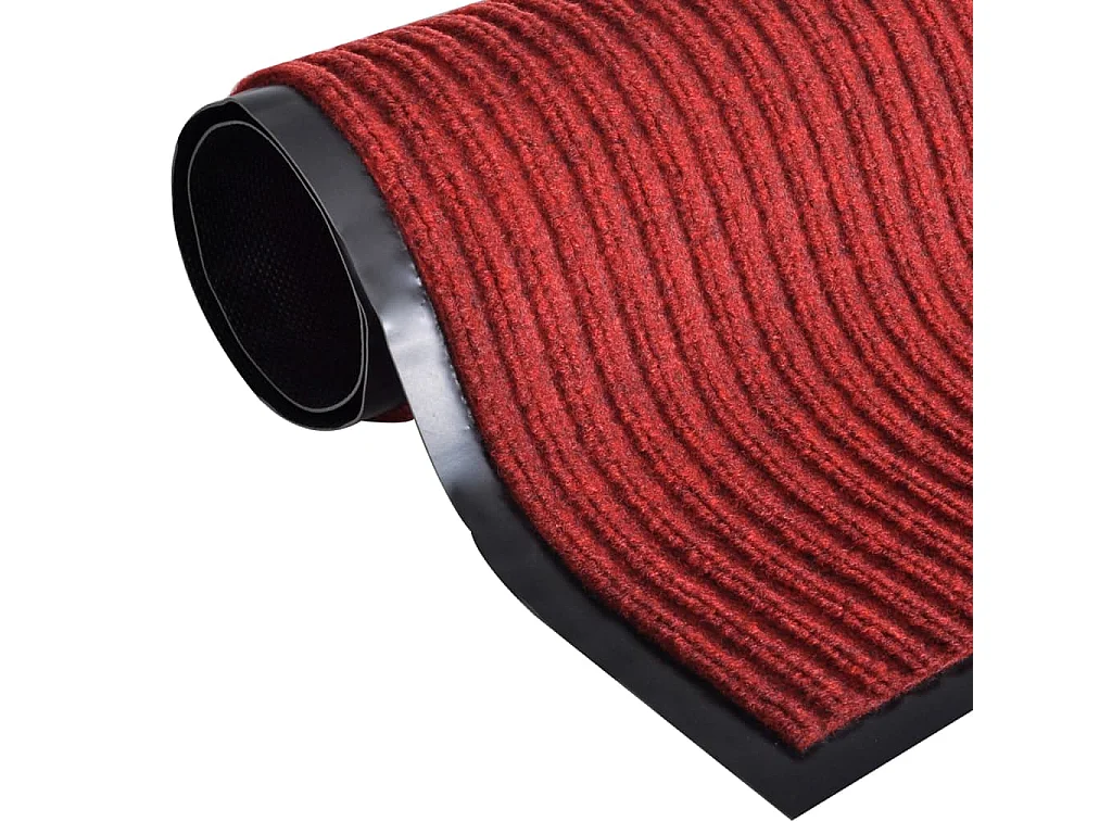 Rote Fußmatte 117x220 cm PVC