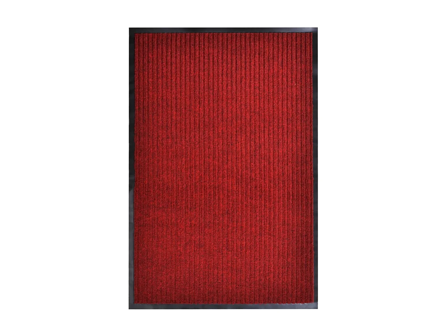 Rode Deurmat 117x220 cm PVC