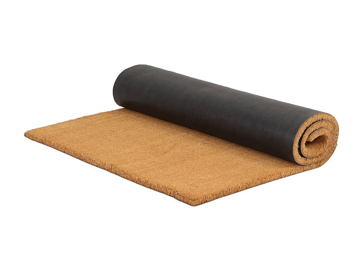 Zerbino naturale 80x100 cm capitonnè in fibra di cocco